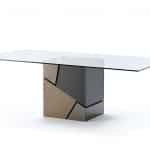 Table de repas rectangulaire made in italy signée Archirivolto. Vente en ligne de tables et meubles design artisanaux avec livraison gratuite.