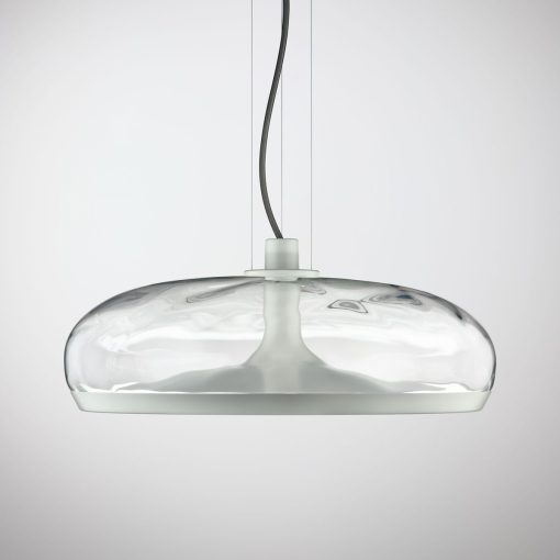 Modern LED suspension, double switching and dimmable. Murano's glass. Design by Patrick Jouin. Free home delivery. 100% made in Italy. Colour customization.