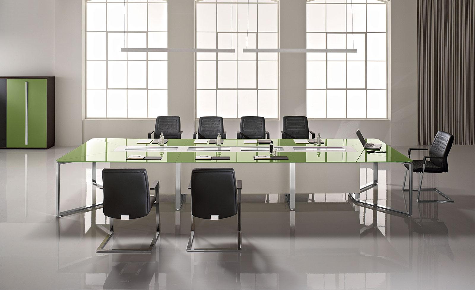 meeting room table size