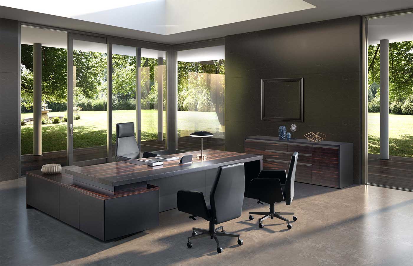 stile arredo moderno ufficio: elegante, essenziale, geometrico