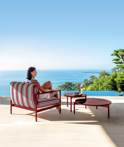 Luna outdoor lounge armchair - Image 5