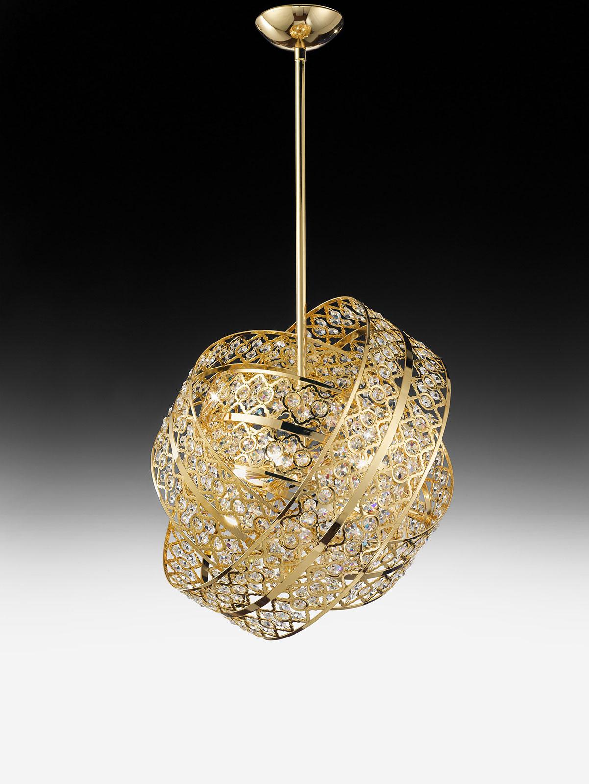 Star metal pendant light - IDD