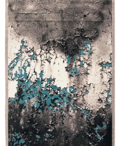 Tappeto Gabrielle 491B/Q13 astratto nero grigio turchese