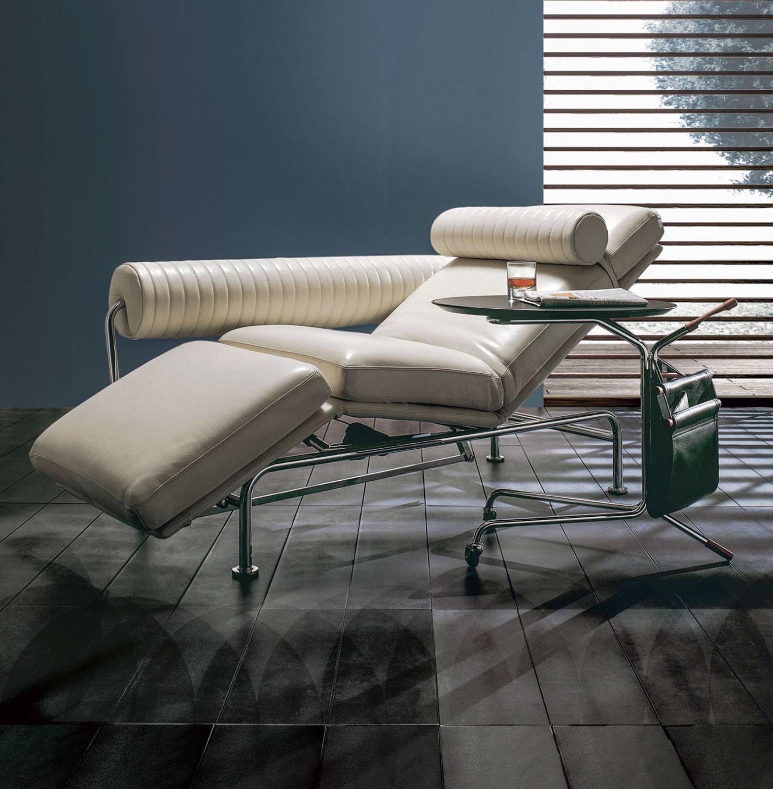 Up & Down Powered Sofa Leather Lounge-Chaise | Shop Online - Italy Dream  Design