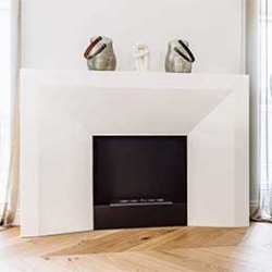 Floor fireplaces