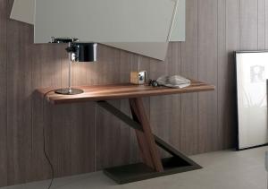 furniture home office on line modern luxury 2015 design inspiration web made in italy console rectangular walnut metal contemporary